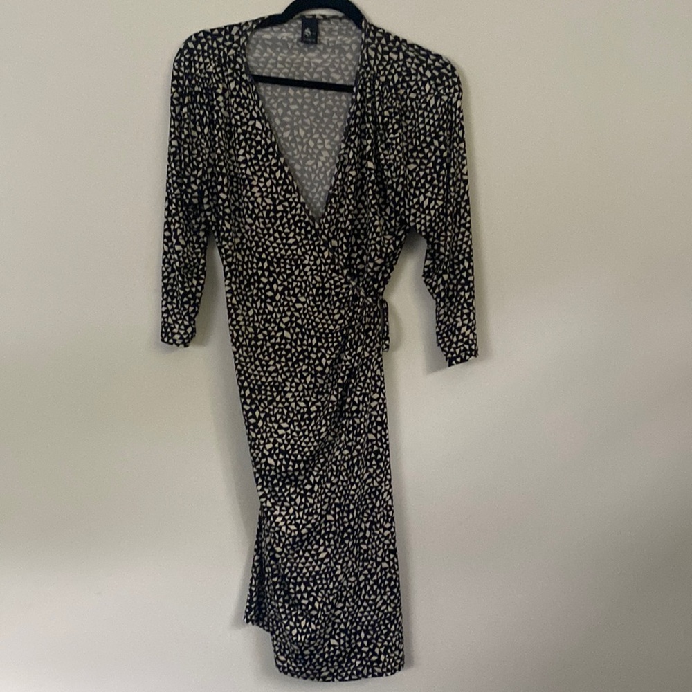 Boutique wrap around work dress. Comfy.